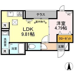 Dスクエア万願寺の物件間取画像